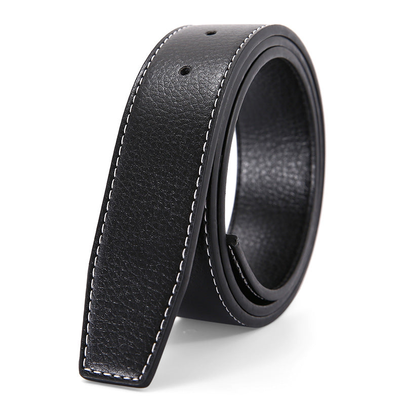 Interchangeable Leather Belt Strap