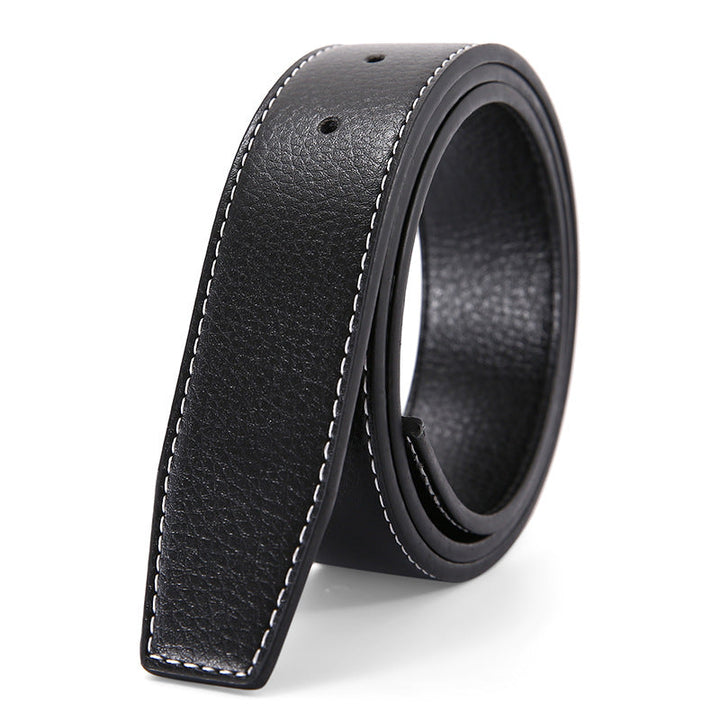 Interchangeable Leather Belt Strap
