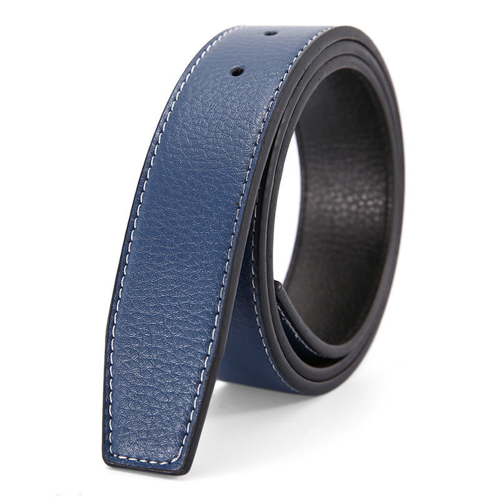 Interchangeable Leather Belt Strap