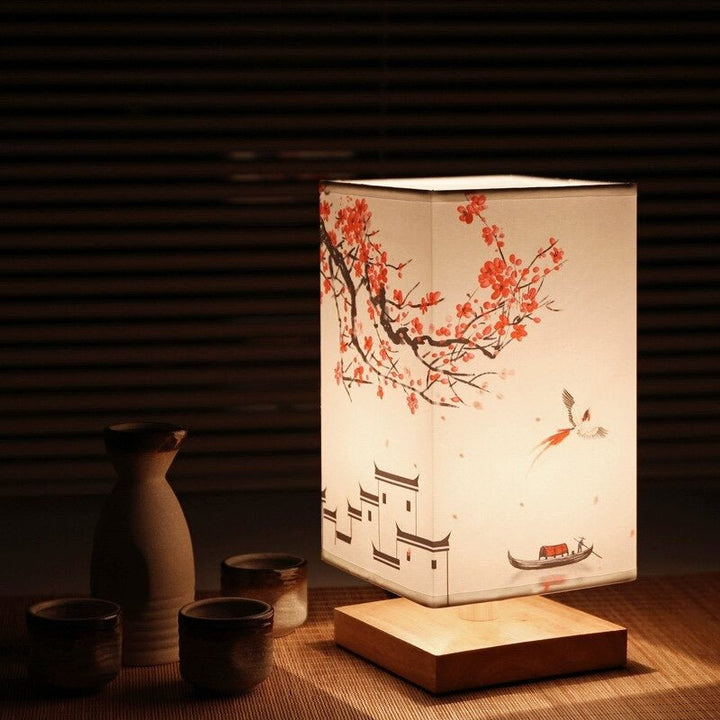 Japanese Scandinavian Table Lamp