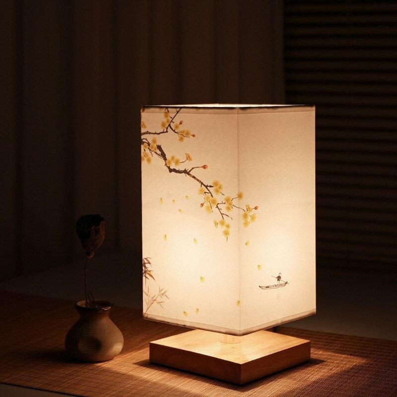 Japanese Scandinavian Table Lamp