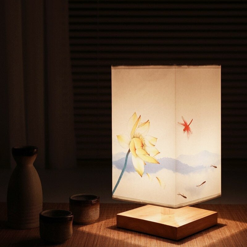 Japanese Scandinavian Table Lamp