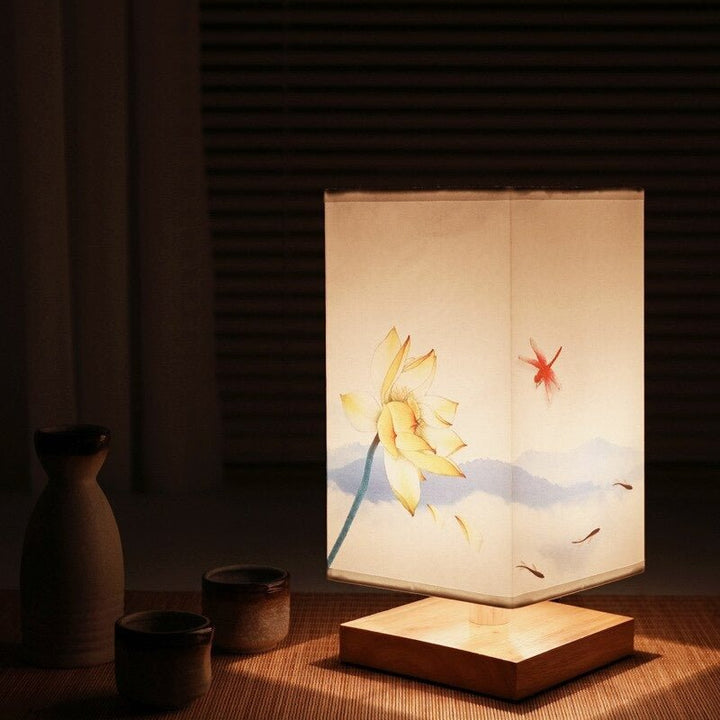 Japanese Scandinavian Table Lamp