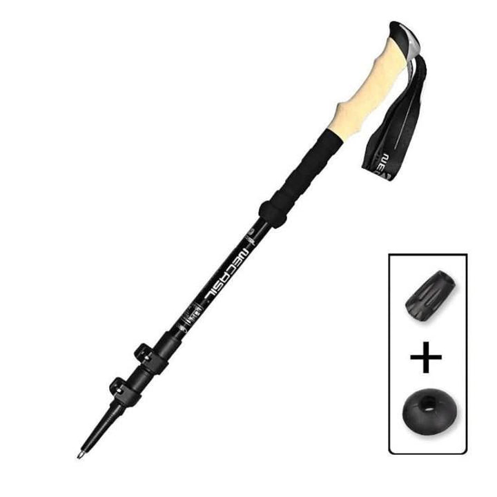 Joint-Friendly Carbon Trekking Poles with Anti-Shock System
