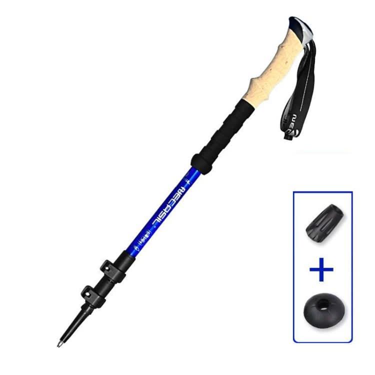 Joint-Friendly Carbon Trekking Poles with Anti-Shock System