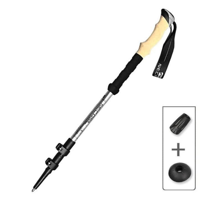 Joint-Friendly Carbon Trekking Poles with Anti-Shock System