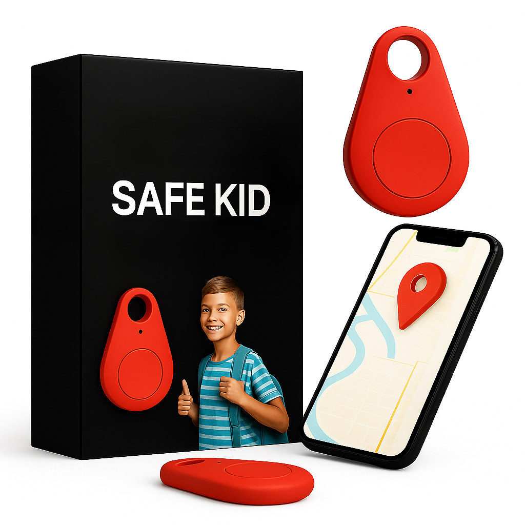 KidiSafe | Waterproof Child GPS Tracker Live Location &amp; SOS