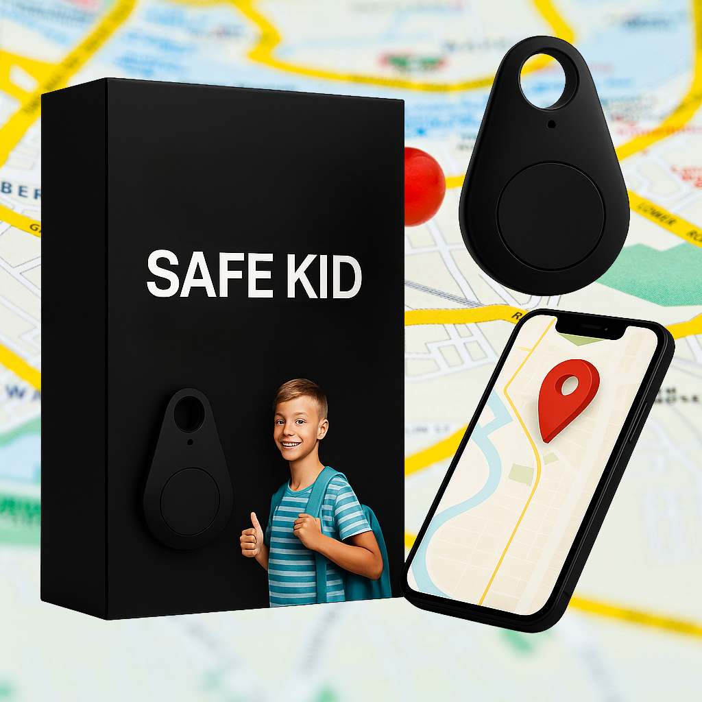 KidiSafe | Waterproof Child GPS Tracker Live Location &amp; SOS