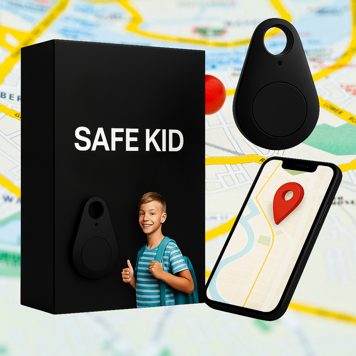 KidiSafe | Waterproof Child GPS Tracker Live Location &amp; SOS