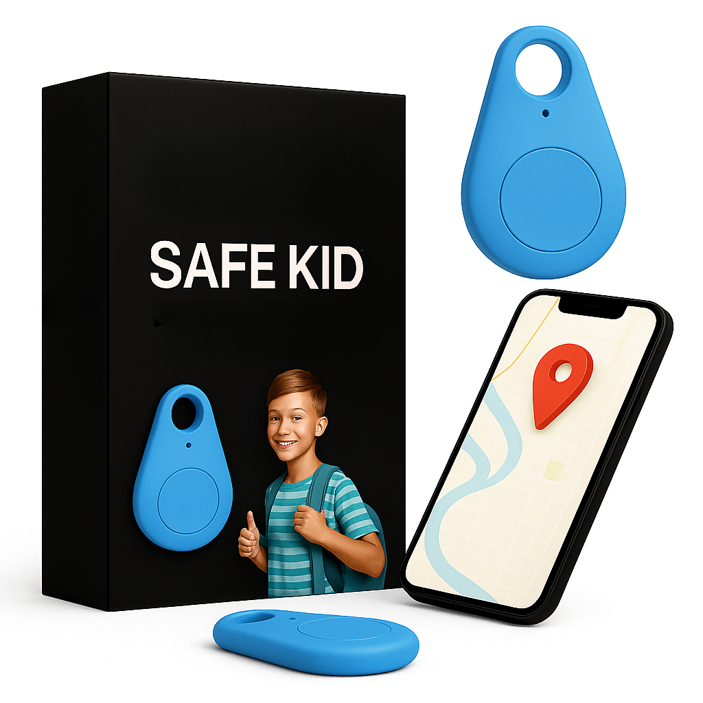 KidiSafe | Waterproof Child GPS Tracker Live Location &amp; SOS