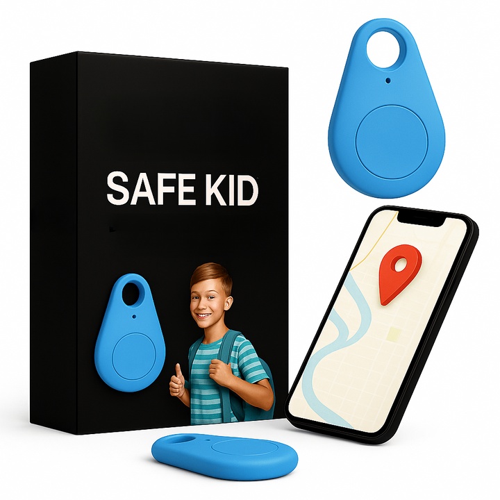 KidiSafe | Waterproof Child GPS Tracker Live Location &amp; SOS