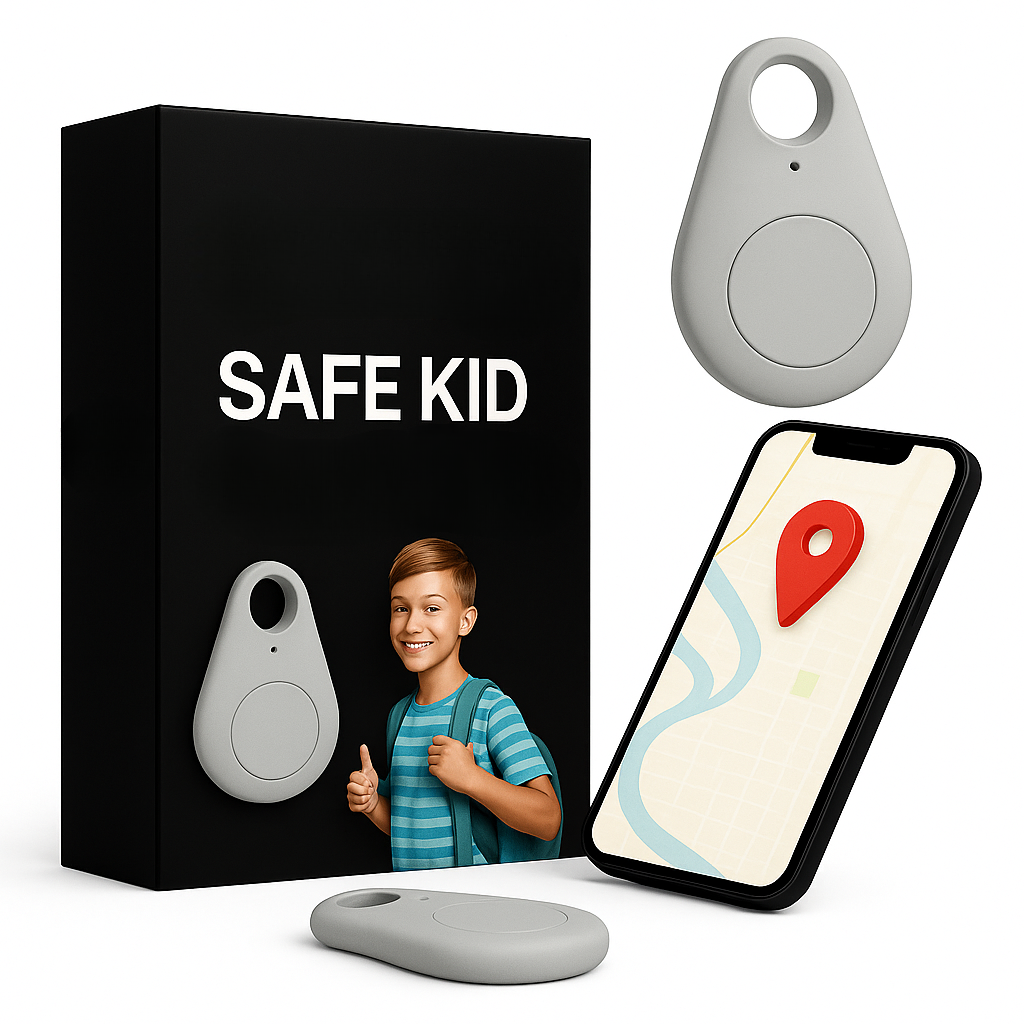 KidiSafe | Waterproof Child GPS Tracker Live Location &amp; SOS