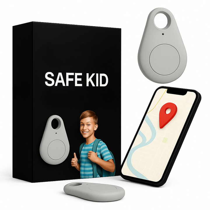 KidiSafe | Waterproof Child GPS Tracker Live Location &amp; SOS