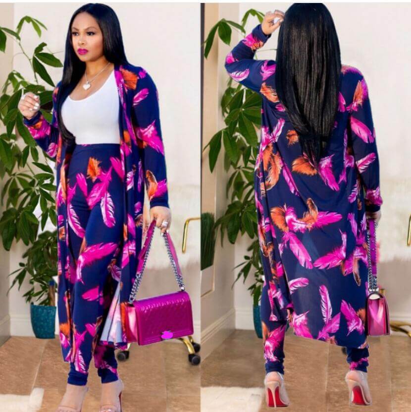 Kimono Vest Set