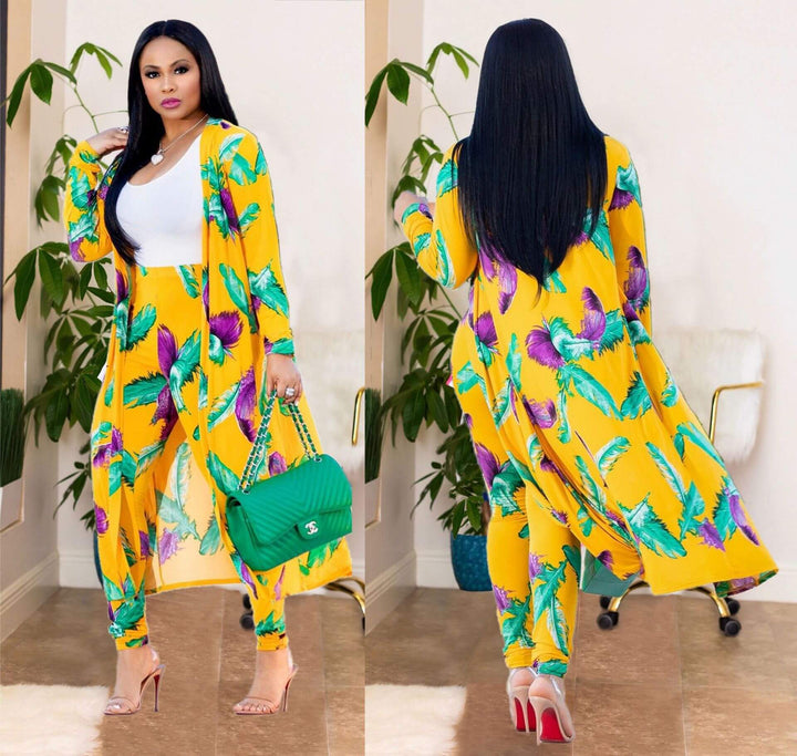 Kimono Vest Set