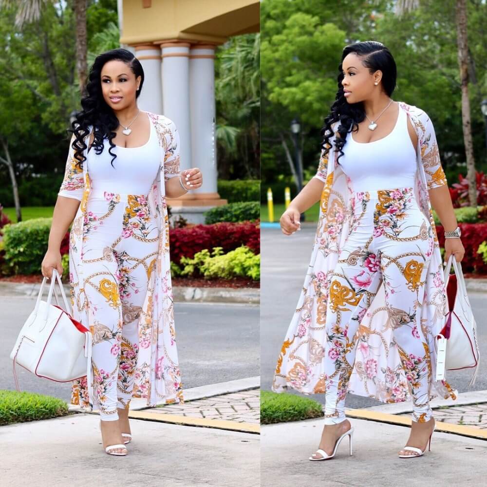 Kimono Vest Set