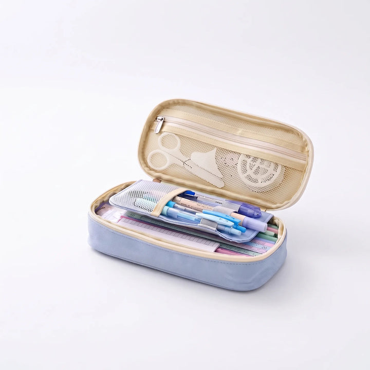 Large Capacity Double-Layer Stationery Pouch
