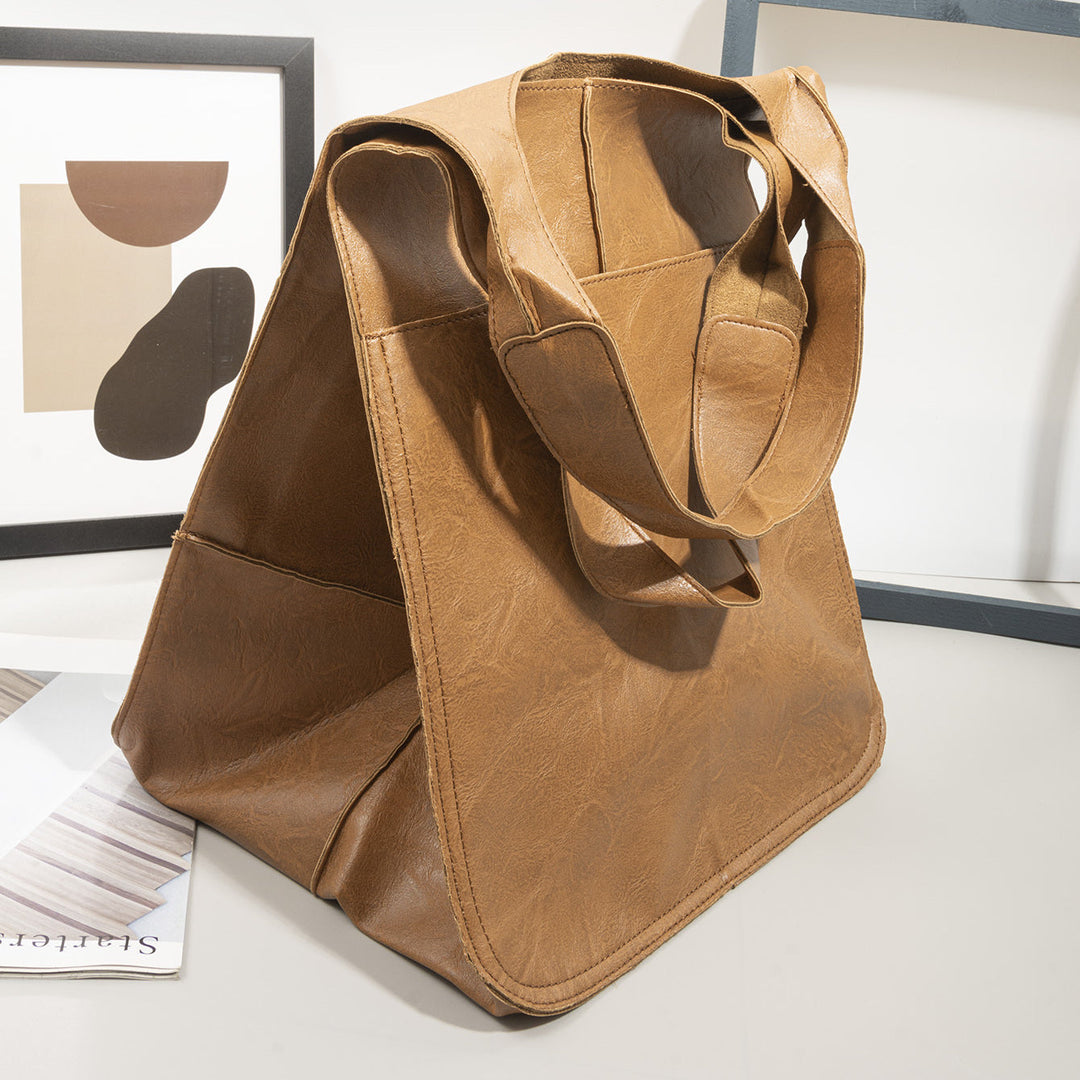 Large Retro Wave Beach Bag – Stylish and Functional