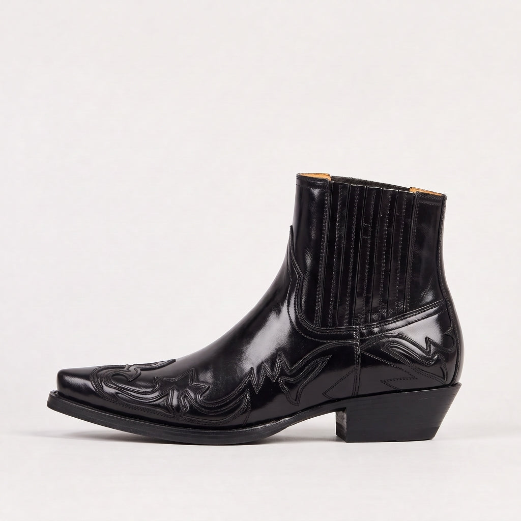 Leather Western Boots