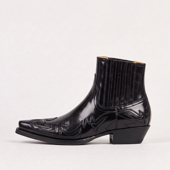 Leather Western Boots