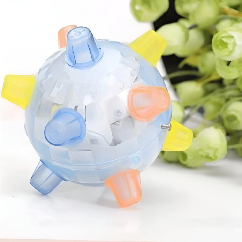 LED Bouncing Dog Activity Ball — Durable Plastic Toy