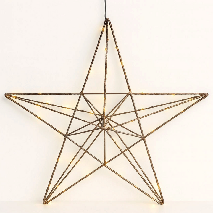 LED Christmas Star – Ø38.5 cm – with Small LED Lights