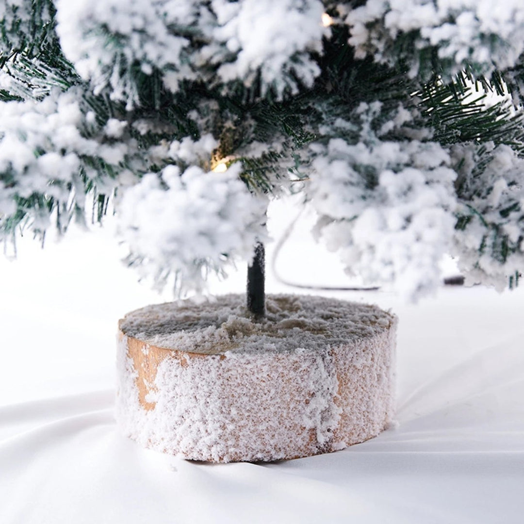 LED Christmas Tree with Frosty Snow Effect