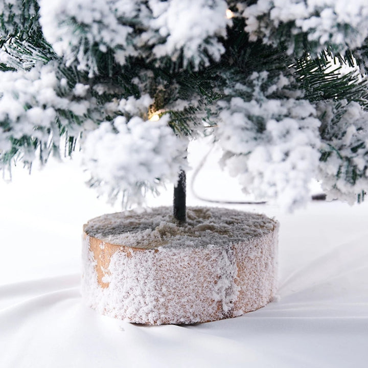 LED Christmas Tree with Frosty Snow Effect