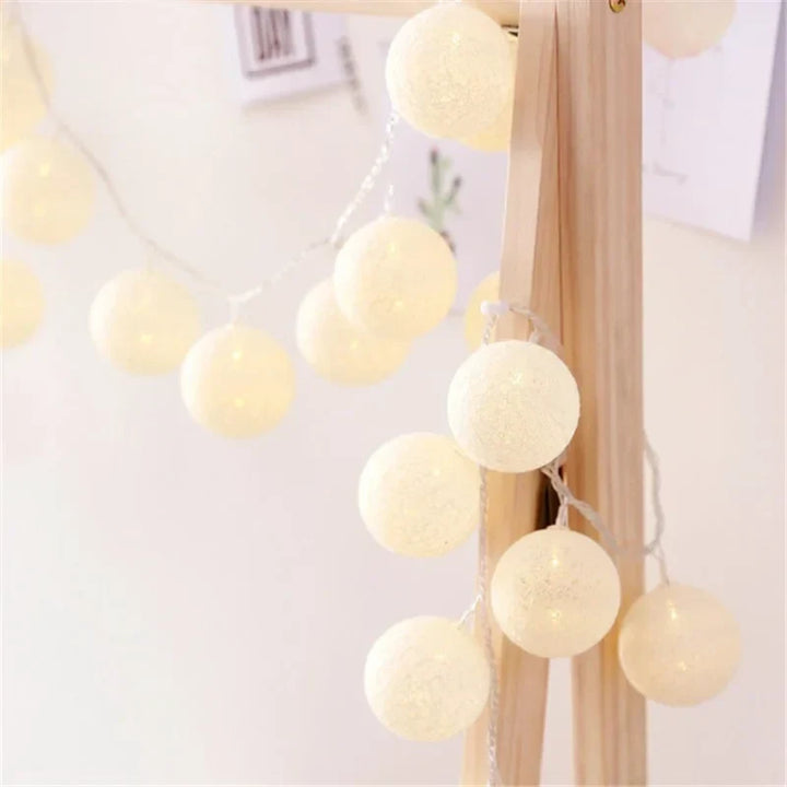 LED Cotton Thread Lanterns