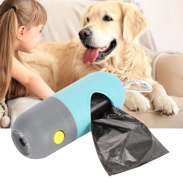 LED Light Dog Poop Bag Dispenser