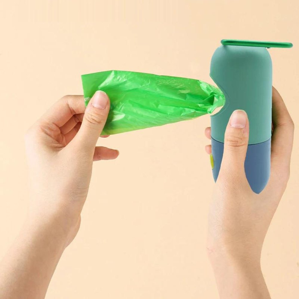 LED Light Dog Poop Bag Dispenser