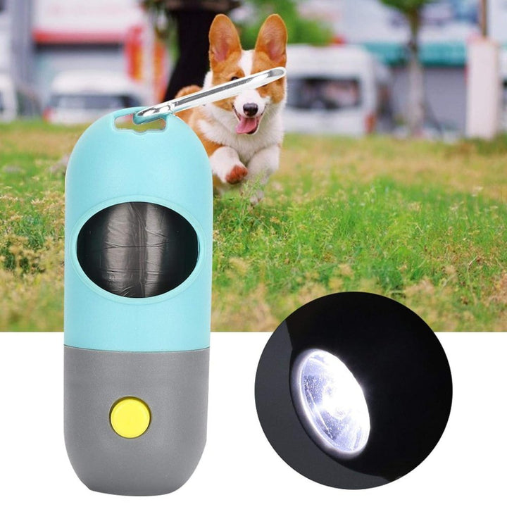 LED Light Dog Poop Bag Dispenser