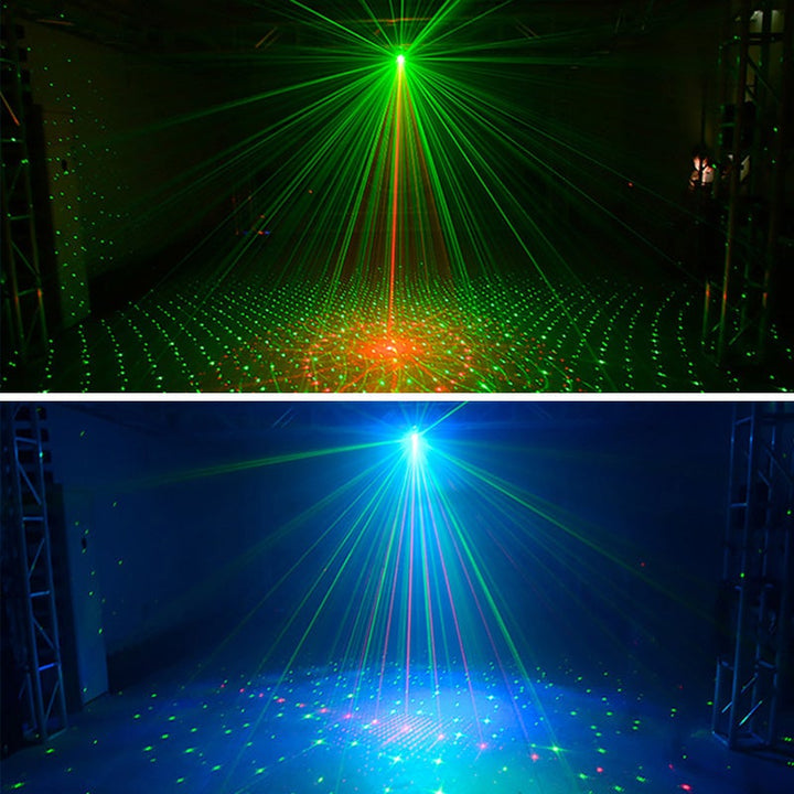LED Stage Laser Light with Remote Control - Fantastic Patterns