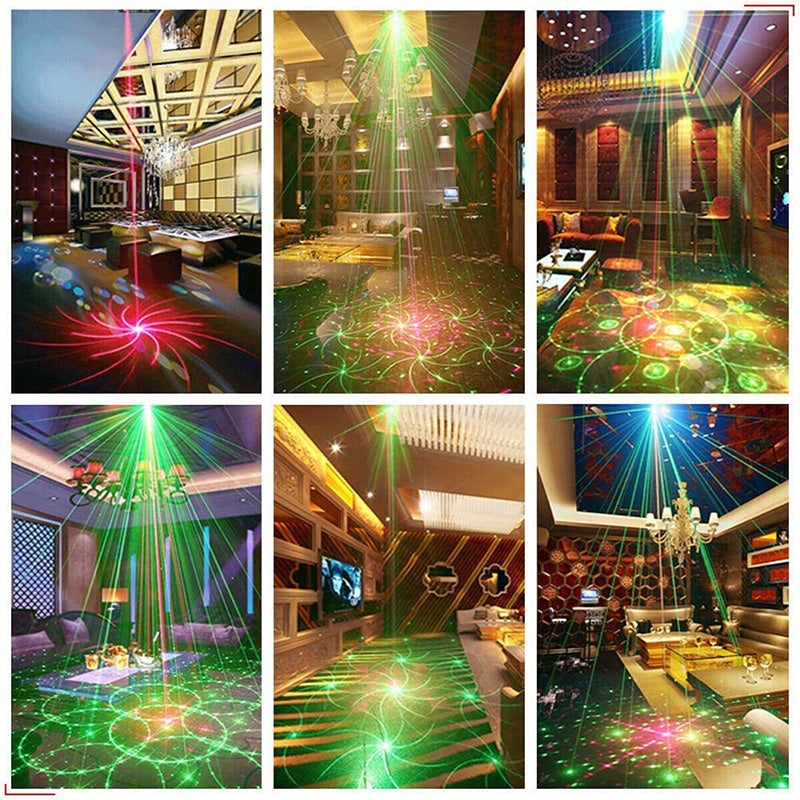 LED Stage Laser Light with Remote Control - Fantastic Patterns