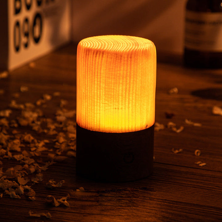 LED Table Lamp with Rechargeable Battery and Touch Control