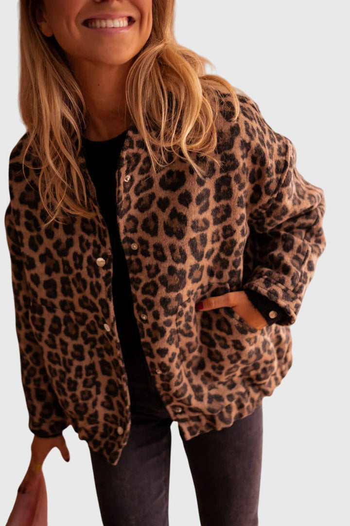 Leopard Print Jacket