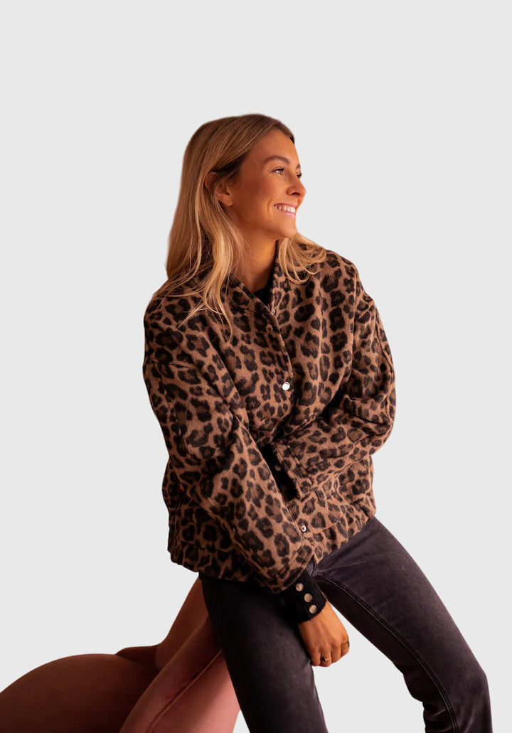 Leopard Print Jacket