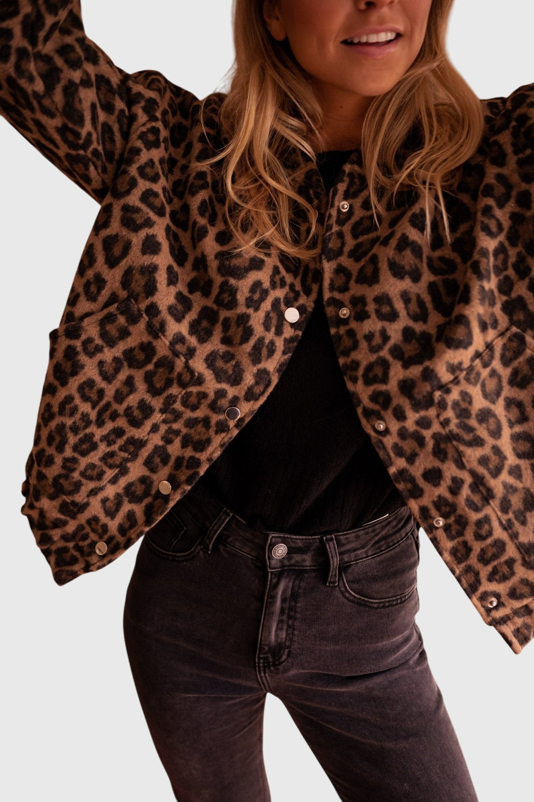 Leopard Print Jacket