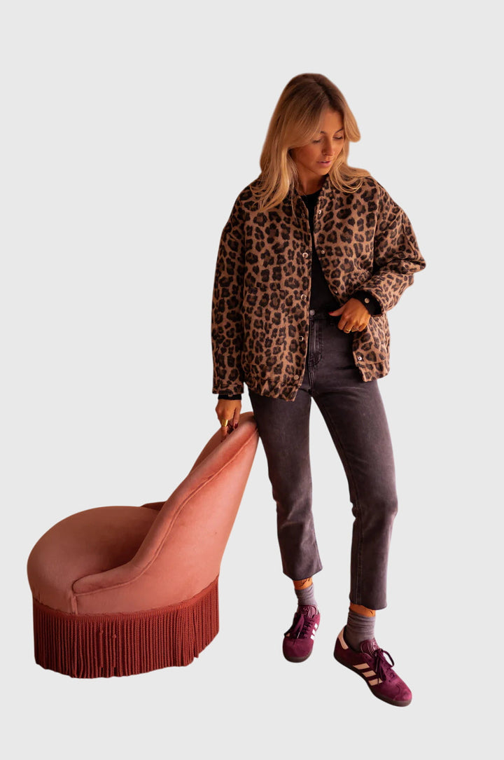 Leopard Print Jacket