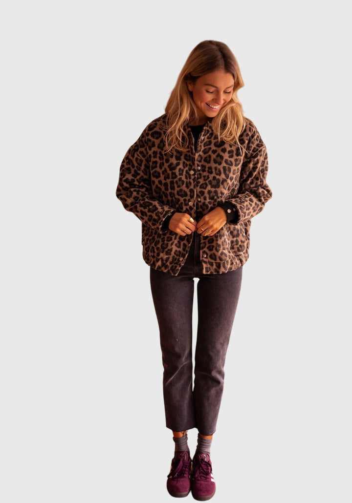 Leopard Print Jacket