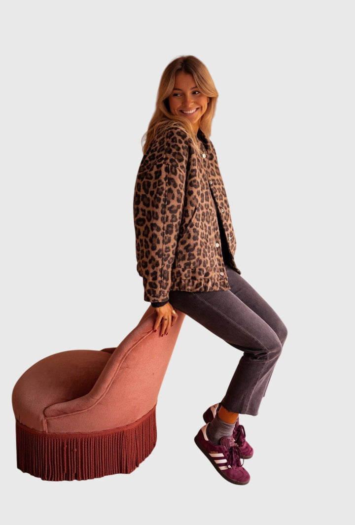 Leopard Print Jacket