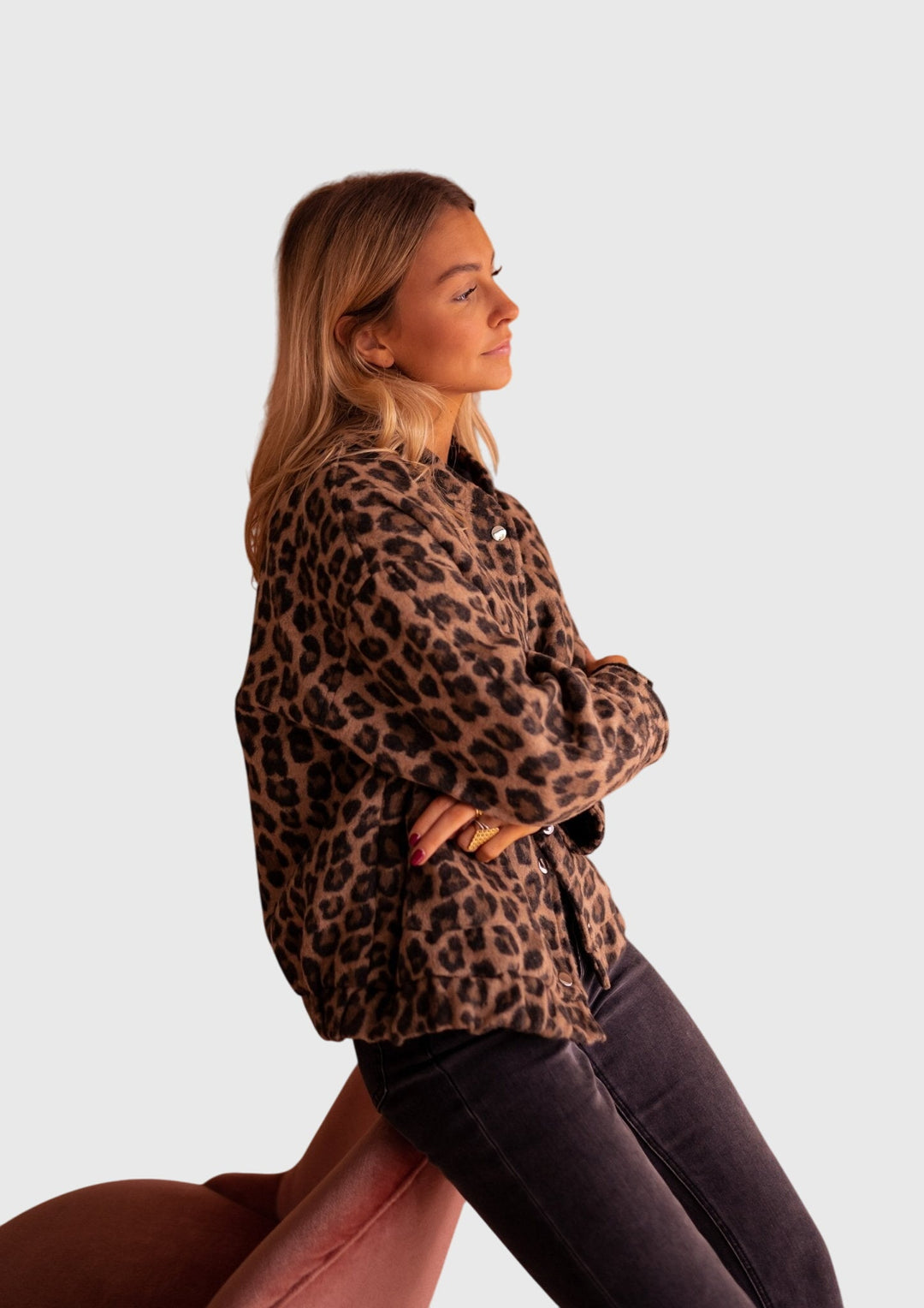 Leopard Print Jacket