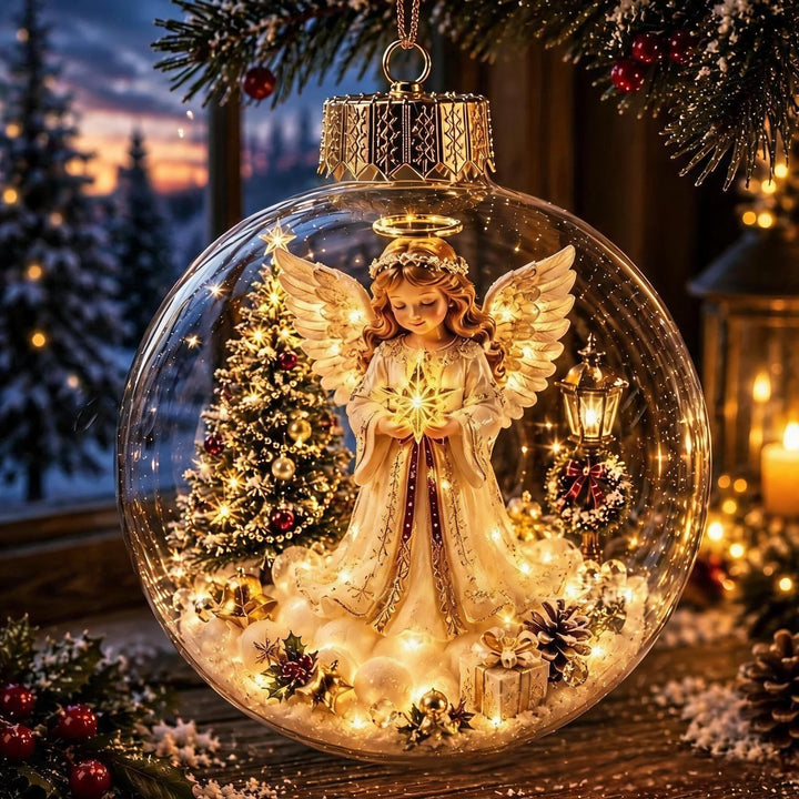 Light-Up Christmas Mini Winter Wonderland Home Decor Ornament
