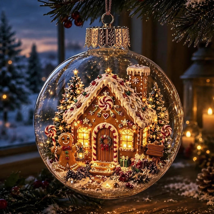 Light-Up Christmas Mini Winter Wonderland Home Decor Ornament