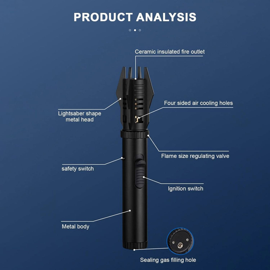 Lightsaber Windproof Lighter – Reliable Ignition in All Conditions
