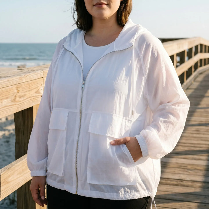 Lightweight Hooded Sports Jacket