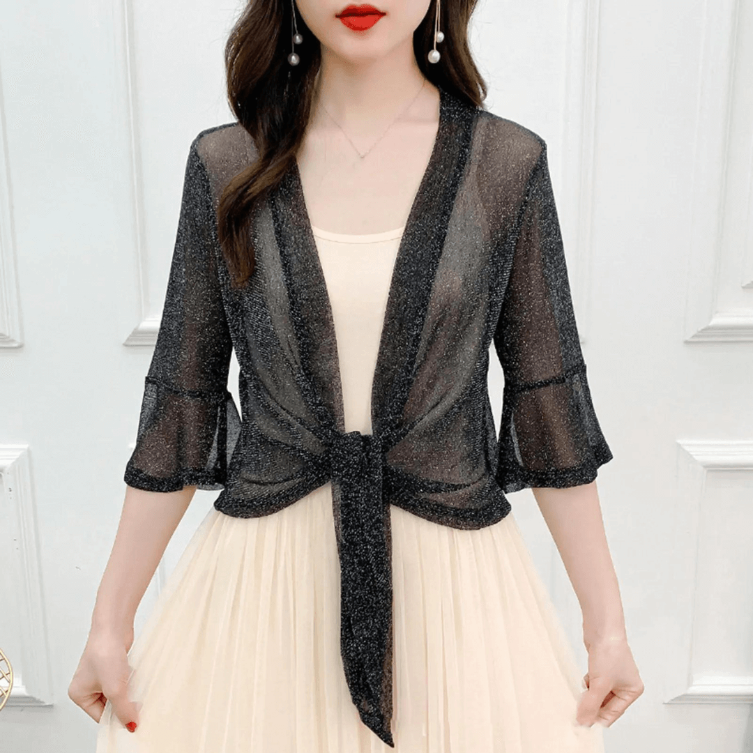 Lightweight Sparkly Shrug Cardigan