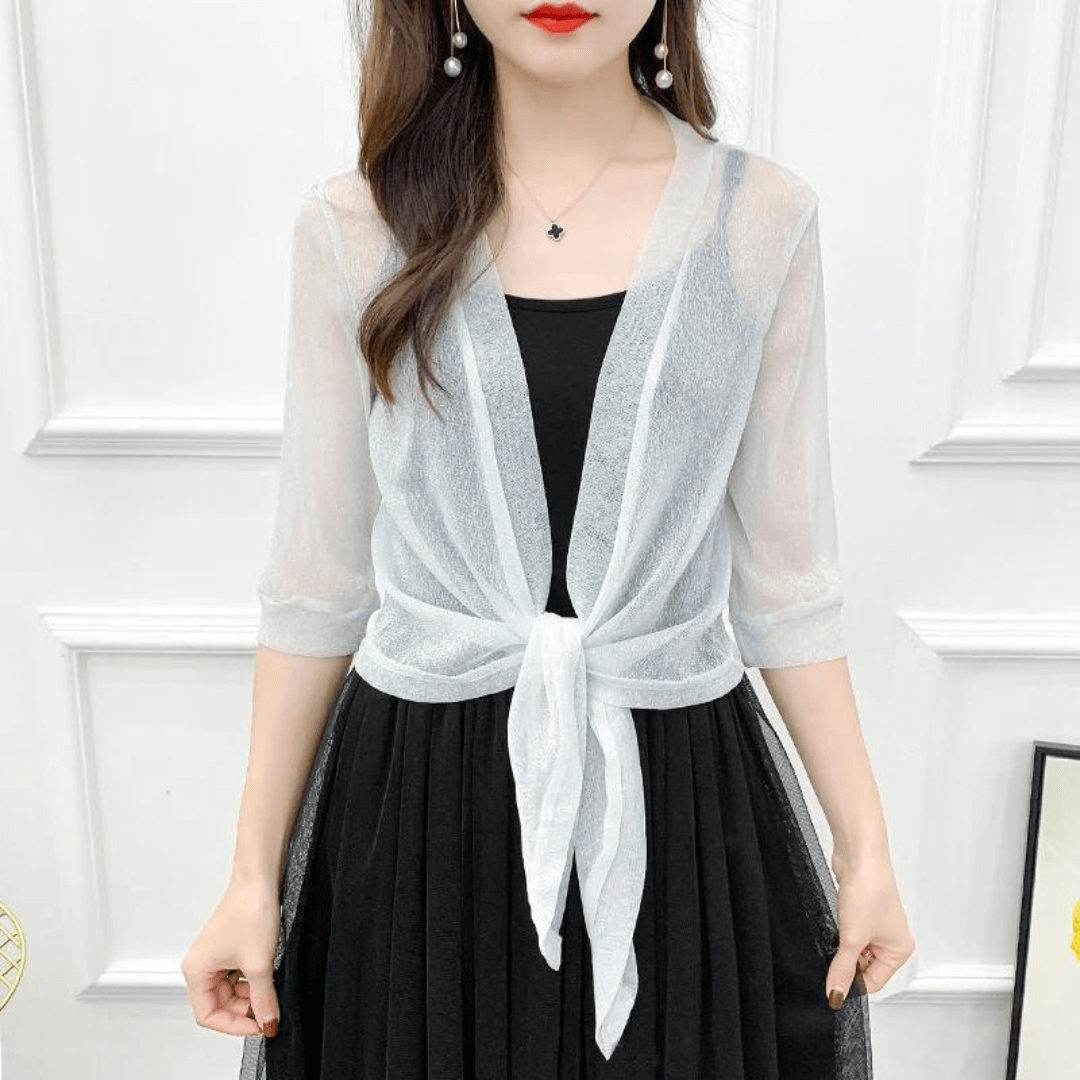 Lightweight Sparkly Shrug Cardigan