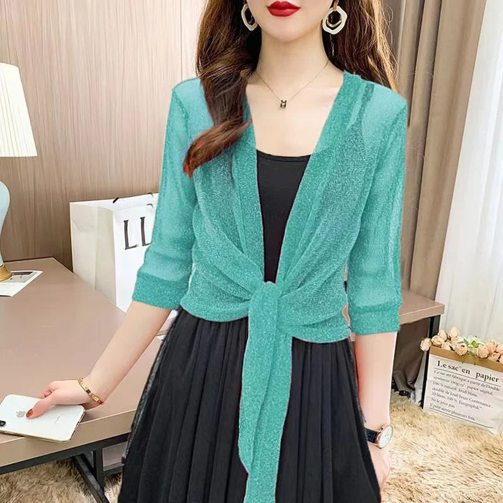 Lightweight Sparkly Shrug Cardigan