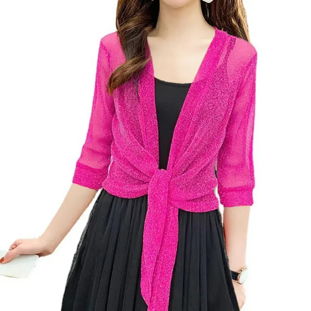 Lightweight Sparkly Shrug Cardigan